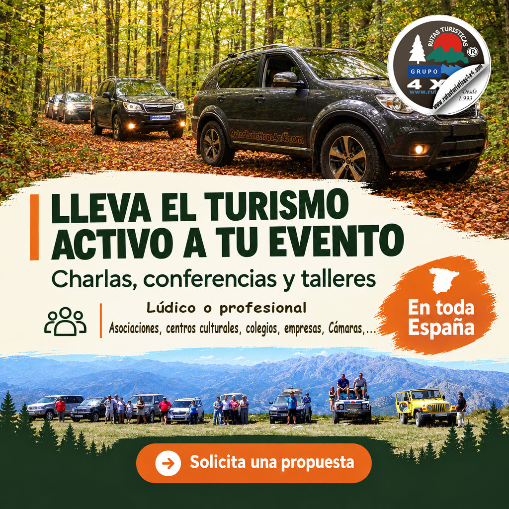Charla, conferencias o taller de turismo activo.